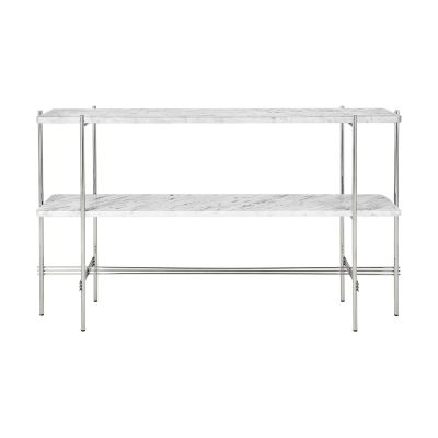 GUBI TS Console pöytä 120x30x72 cm White carrara marble-teräs | Alk. 2 299,00 €