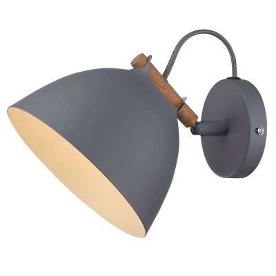 Halo Design - Århus Seinävalaisin Grey/Wood | Alk. 203,00 €