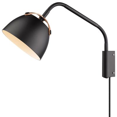 Halo Design - Oslo Seinävalaisin Ø16 Black/Oak