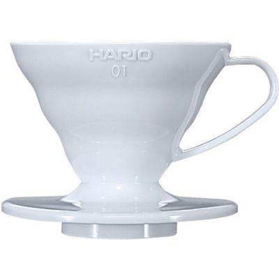 Hario 1 Cup Dripper V60 Valkoista keramiikkaa | Alk. 19,00 €
