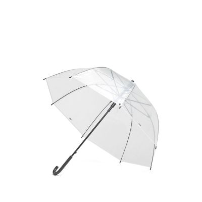 HAY Canopy sateenvarjo Clear, musta alumiininen otin