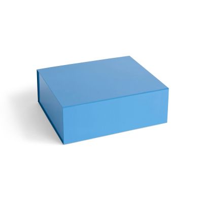 HAY Colour Storage M kannellinen laatikko 29,5x35 cm Sky blue | Alk. 14,60 €