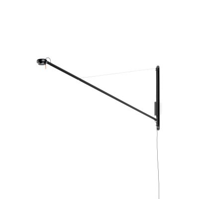 HAY Fifty-Fifty wall seinävalaisin Soft black | Alk. 463,00 €