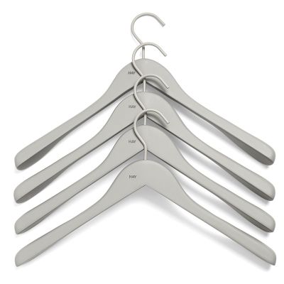 HAY HAY vaateripustin wide, 4-pakkaus Harmaa | Alk. 38,60 €