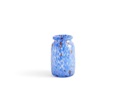 HAY - Splash Vase Roll Neck Medium Blue Hay