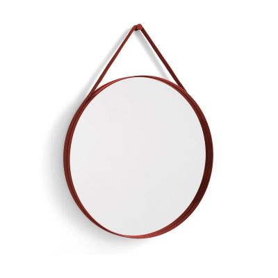 HAY Strap Mirror -peili Ø 70 cm Red | Alk. 415,00 €