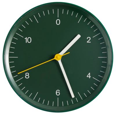 HAY Wall Clock -seinäkello, vihreä | Alk. 86,00 €