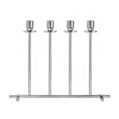 Hilke Collection Alto kynttilänjalka Nikkelöity messinki | Alk. 233,00 €