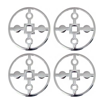Hilke Collection Anima Gemella lasinalunen 4-pakkaus Nikkelöity messinki | Alk. 51,90 €
