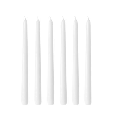 Hilke Collection Herrgårdsljus kynttilät 30 cm 6-pakkaus Valkoinen kiilto