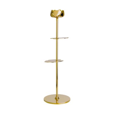 Hilke Collection Ninfea Alta kynttilänjalka 30 cm Messinki | Alk. 112,00 €