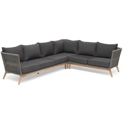 Hillerstorp, Himmelsnäs kulmasohva Teak / Tummanharmaa | Alk. 5 146,00 €