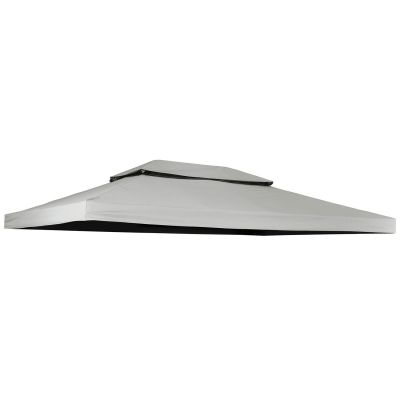 Hillerstorp, Luxor paviljongin katto 300x400 cm grå polyesteri | Alk. 387,00 €