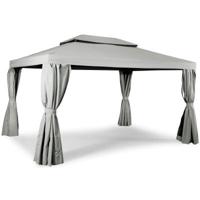 Hillerstorp, Luxor paviljonki 300x400 cm harmaa alumiinia | Alk. 1 188,00 €