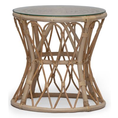 Hillerstorp, Lyckesö Sivupöytä rottinki/lasi | Alk. 237,00 €