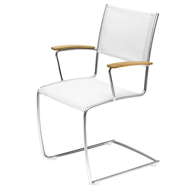 Hillerstorp, Spring käsinojatuoli Valkoinen / teräs 2 kpl | Alk. 1 095,00 €