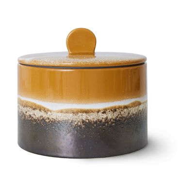 HKliving 70's cookie jar -keksipurkki Ø 17 cm Fire | Alk. 39,90 €
