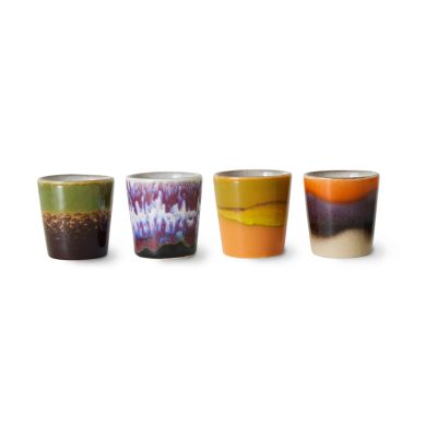 HKliving 70's kananmunakuppi 4 kpl Island | Alk. 16,00 €