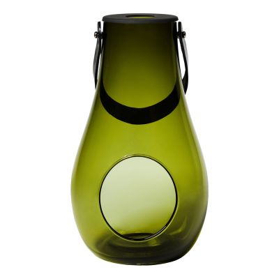 Holmegaard Design With Light lyhty, 29 cm, oliivinvihreä | Alk. 61,19 €