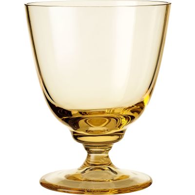 Holmegaard Flow jalallinen vesilasi 35 cl, amber | Alk. 29,00 €
