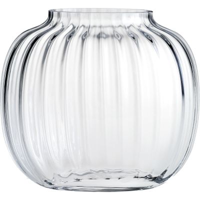Holmegaard Ovaali Primula-maljakko, 17,5 cm, kirkas | Alk. 40,00 €