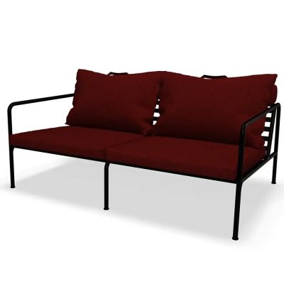 Houe, Avon 2-istuttava sohva Scarlet/Black | Alk. 2 408,00 €