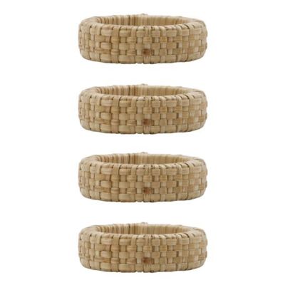 House Doctor Kind servettirenkaan 4 kpl, luonnonväri | Alk. 15,70 €