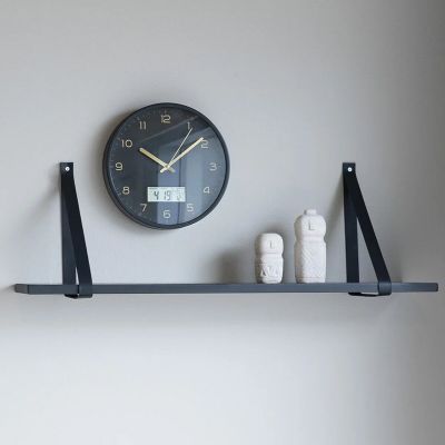 House Nordic Amiens seinäkello Ø25 cm musta