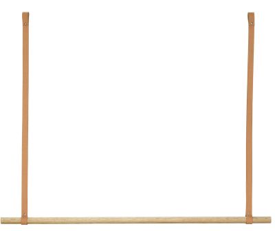 Hübsch Acorn vaatetanko 120 cm nahkahihnoilla, tammi | Alk. 139,00 €