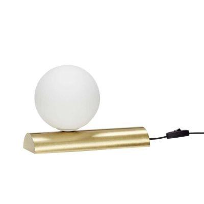 Hübsch - Balance Pöytävalaisin Brass/Opal | Alk. 64,00 €