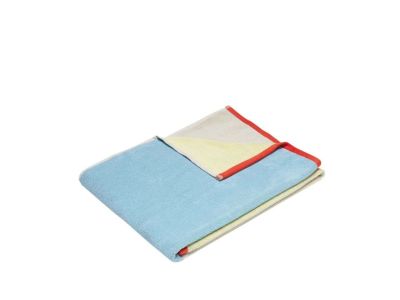 Hübsch - Block Towel Large Light blue/Multicolour Hübsch | Alk. 28,00 €