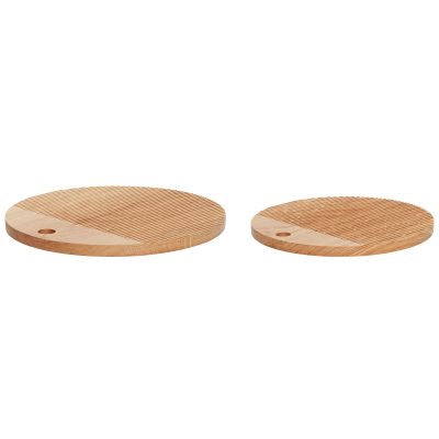 Hübsch Monarch leikkuulauta 2 kpl, tammea | Alk. 129,00 €
