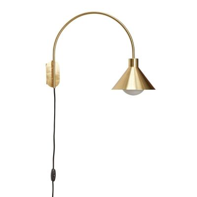 Hübsch - Pipe Seinävalaisin Brass | Alk. 155,00 €