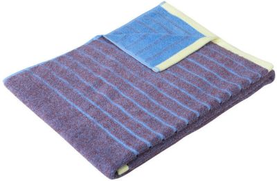 Hübsch Promenade käsipyyhe 50x100 cm violetti/sininen