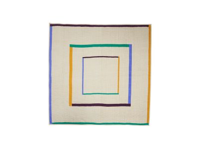Hübsch - Twist Bedspread Square 260x260 Sand/Multi Hübsch | Alk. 259,00 €