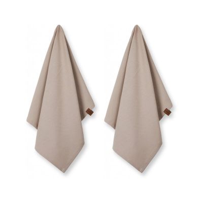 Humdakin Humdakin ekologinen keittiöpyyhe 45x70 cm 2-pakkaus Light stone