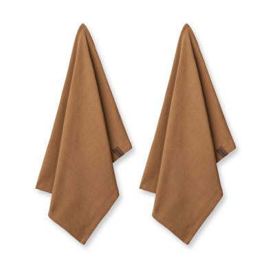 Humdakin Humdakin ekologinen keittiöpyyhe 45x70 cm 2-pakkaus Tabacco