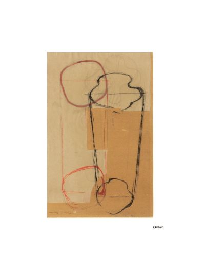 Iittala Aalto art Sketch brown juliste 50x70 cm | Alk. 43,00 €