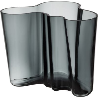 Iittala Aalto Collection -maljakko, 16 cm, tummanharmaa | Alk. 179,90 €