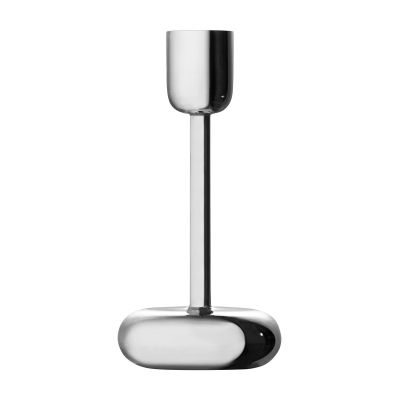Iittala Nappula kynttilänjalka teräs iso 183 mm | Alk. 54,00 €