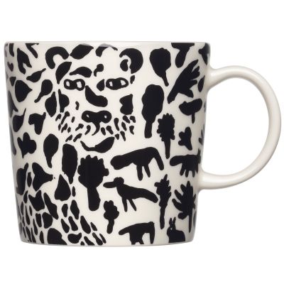 Iittala Oiva Toikka Muki Gepardi, Musta/valko | Alk. 14,92 €