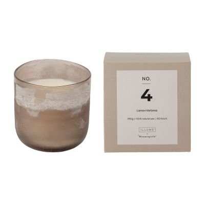 Illume x Bloomingville NO. 4 Lemon Verbena -tuoksukynttilä 390 g + Lahjarasia | Alk. 33,00 €