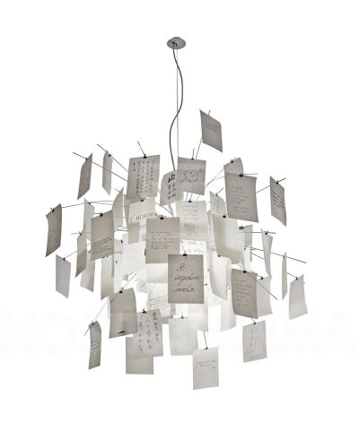 Ingo Maurer - Zettel'z lampe 5 Riippuvalaisin