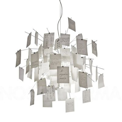 Ingo Maurer - Zettel'z lampe 6 Riippuvalaisin