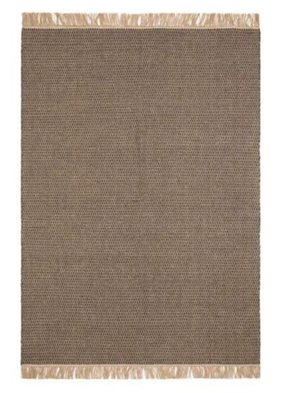 K/M Boden kaksipuolinen villamatto 135x195 cm harmaa | Alk. 55,50 €