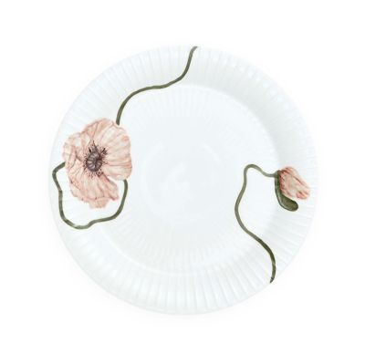 Kähler Hammershøi Poppy -leipälautanen 22 cm Valkoinen | Alk. 32,21 €