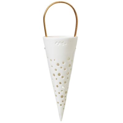 Kähler Nobili joulutuutti 18,5 cm, lumenvalkoinen | Alk. 13,30 €