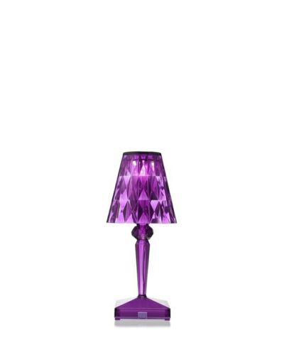 Kartell - Battery Pöytävalaisin Luumu | Alk. 231,92 €