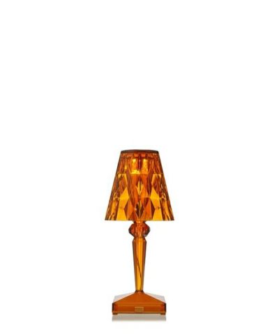 Kartell - Battery Pöytävalaisin Meripihka | Alk. 162,00 €