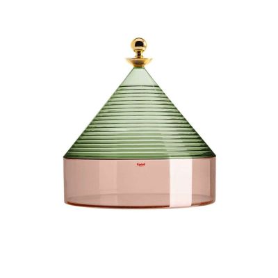 Kartell - Trullo Storage Pot Green/Pink | Alk. 147,58 €